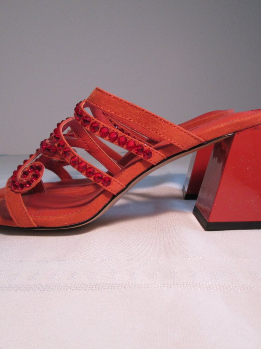 Katy Perry “Layla” Microsuede Sandals – Size 8M – NIB - Picture 6 of 14